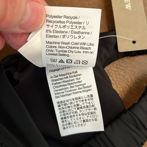 J. Crew Scrunchie Strap Square Neck Bikini Top Black Size XXS - Picture 5 of 10